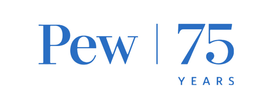 Pew-75 Years-logo